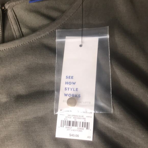 APT. 9 WOMENS TUNIC ASSYMETRICAL DRESS SIZE MEDIUM - Picture 6 of 9